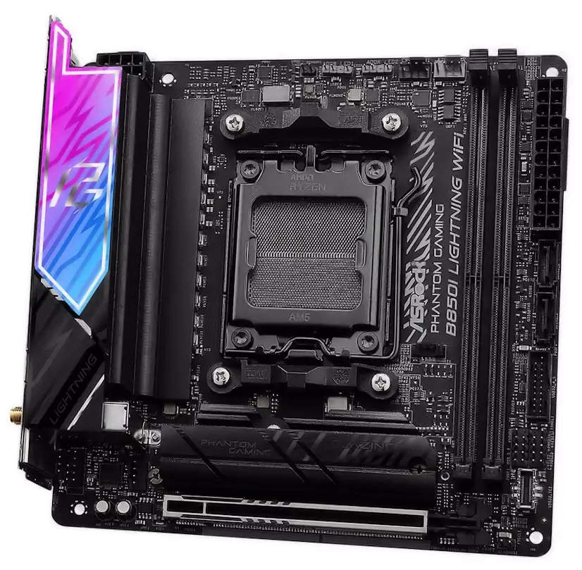 Montaje Placa Base ASRock B850I Lightning WIFI Barajas Barajas Gaming - Montaje Placa Base ASRock B850I Lightning WIFI Barajas