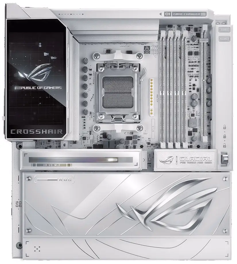 Montaje Placa Base ASUS ROG CROSSHAIR X870E GLACIAL Barajas Barajas Gaming - Montaje Placa Base ASUS ROG CROSSHAIR X870E GLACIAL Barajas