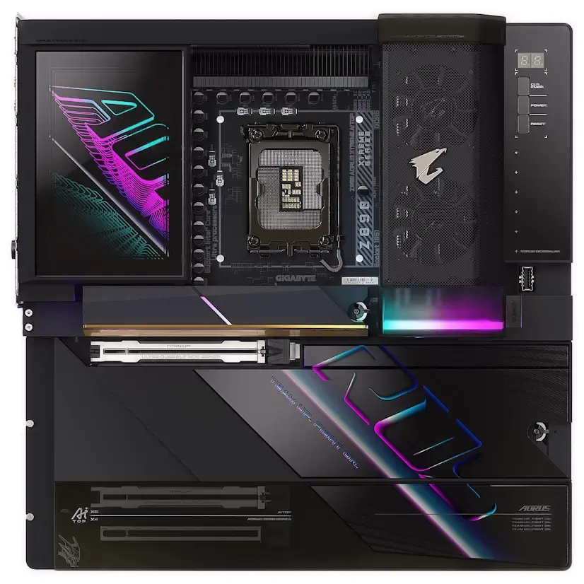 Montaje Placas Base GIGABYTE Z890 AORUS XTREME AI TOP Gaming PC Barajas Montaje Placa Base GIGABYTE Z890 AORUS XTREME AI TOP Gaming PC Barajas